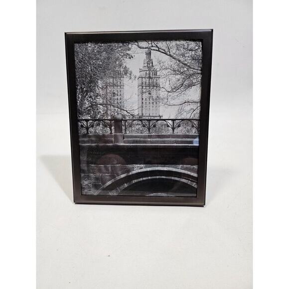 RESTORATION HARDWARE modern picture frame, black 9x11 thin frame - Picture 3 of 7